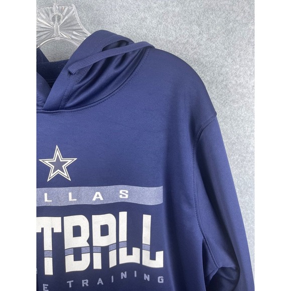 New Era Dallas Cowboys Hoodie Men's XL Blue Combine Authentic NFL Football - Picture 3 of 9